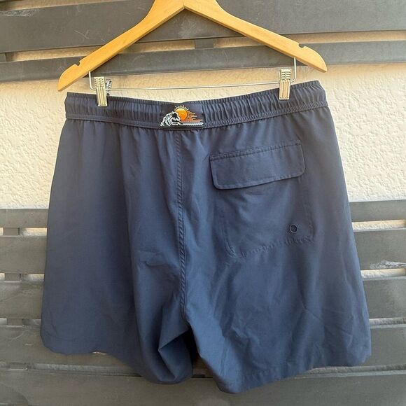 Surfside Supply Jimmy Retro Volley Shorts in Navy Blazer | Large - Picture 4 of 8
